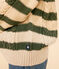 Irischer Kinderpullover mit Streifen aus Baumwolle AVALANCHE/ CROCO