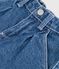 Baby-Hose aus einfarbigem Denim blau