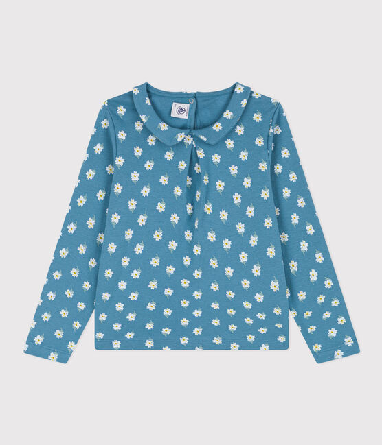 Langärmelige Kinderbluse aus Musselin-Stoff für Mädchen POLOCHON/ MULTICO