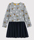Langärmeliges Kinderkleid für Mädchen