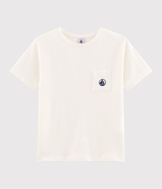 Kinder-T-Shirt für Jungen weiss MARSHMALLOW