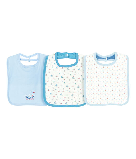 Überraschungstüte mit 3 Baby-Lätzchen für Jungen variante 1