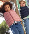 Kinder-Steppweste aus gestepptem Doppeljersey rosa ROSEWOOD