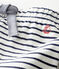 Baby-Hose aus bedrucktem Doppeljersey weiss MARSHMALLOW/blau SMOKING