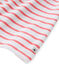 Chemise de nuit fille à rayure marinière et son legging weiss ECUME/rot CARMEN