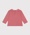 Baby-Bluse mit Kragen aus Baumwolle rosa ROSEWOOD