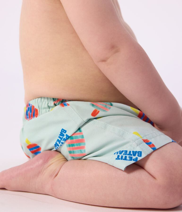 Baby-Badeshorts mit Eismotiven SPRAY/ MULTICO