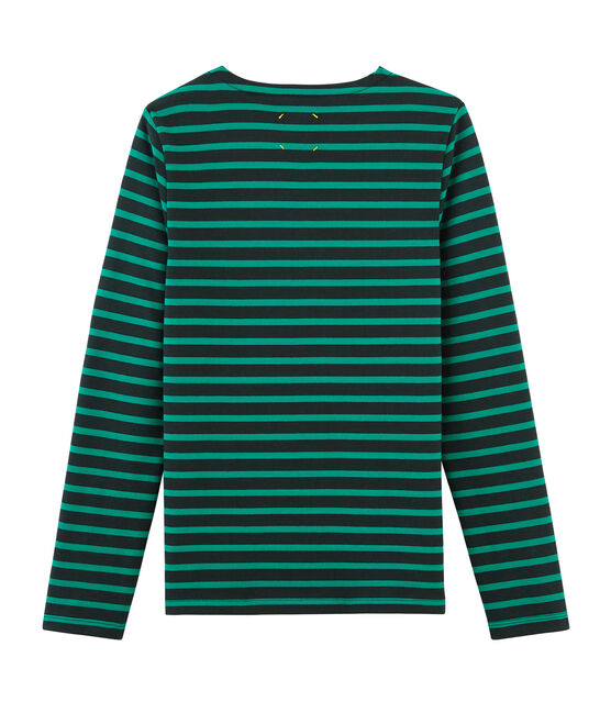 Unisex-Streifenshirt grün SHERWOOD/grün PIVERT