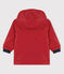 KLASSISCHE BABY-REGENJACKE AUS RECYCELTEM MATERIAL rot TERKUIT