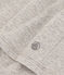 Damen-T-Shirt LE DROIT aus Baumwolle mit Rundhalsausschnitt grau CHATON CHINE