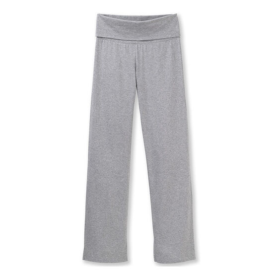 Einfarbige Damen Tanzhosen aus Lycra Jersey grau POUSSIERE CHINE