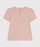 Kinder Kurzärmliges T-Shirt für Mädchen rosa SALINE