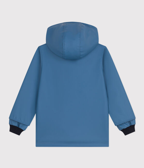 Ikonische Regenjacke für Kinder blau BEACH
