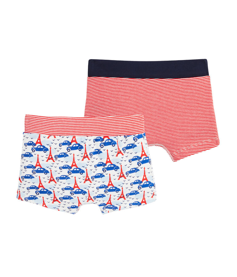 Duo Boxershorts f&uuml;r kleine Jungen vielfarbig