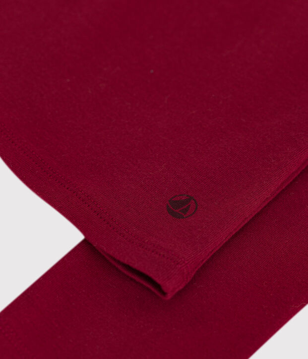 Lang&auml;rmeliges Damen-T-Shirt L&rsquo;Iconique aus Baumwolle rot