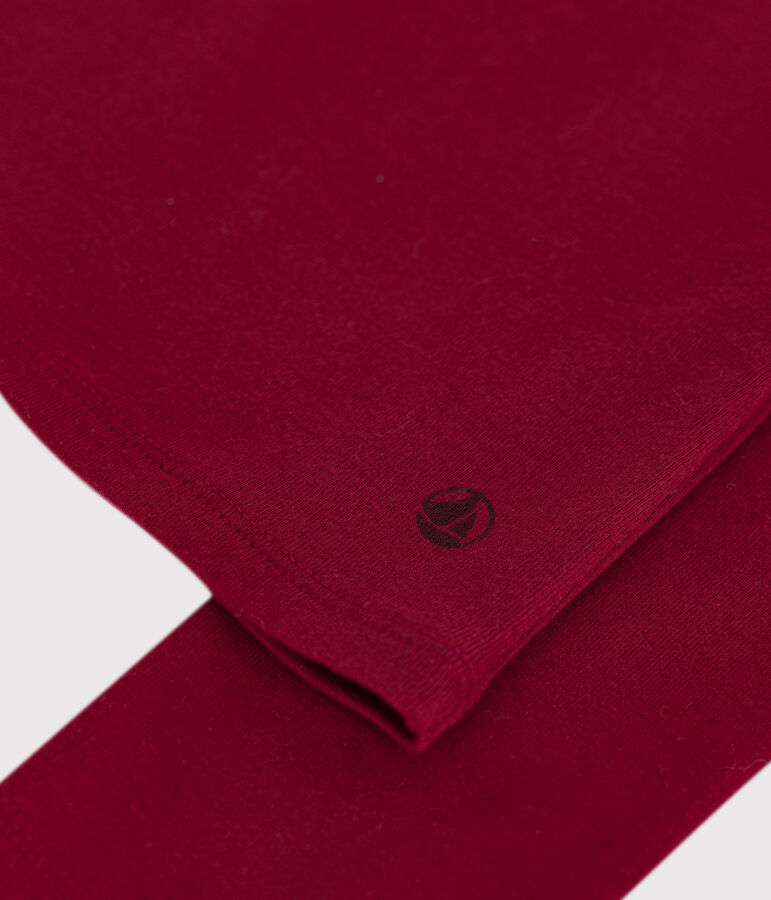 Lang&auml;rmeliges Damen-T-Shirt L&rsquo;Iconique aus Baumwolle rot