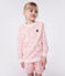Kinder-Sweatshirt aus bedruckter Baumwolle rosa FLEUR/ SPI