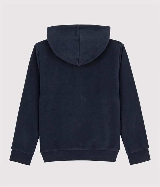 Kinder-Fleecejacke mit Kapuze f&uuml;r M&auml;dchen / Jungen SMOKING