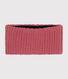 Baby-Schlauchschal aus Strick mit Fleece-Futter