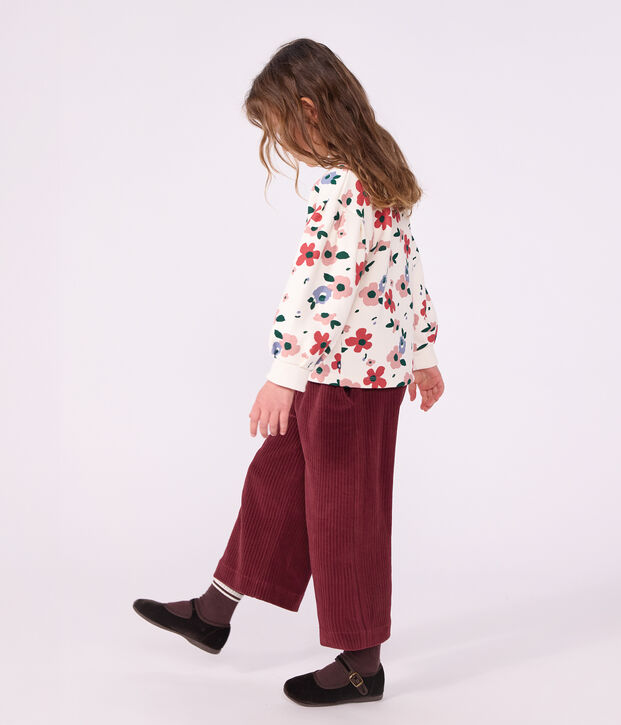 Kinder Wide Leg-Hose aus Baumwolle TRUFFE