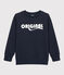 Kinder-Sweatshirt für Jungen blau SMOKING