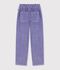 Kinder-Hose aus Feincord violett