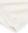 Kurzärmeliges Kinder-T-Shirt Mädchen weiss MARSHMALLOW/rosa COPPER