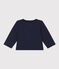 Baby-Cardigan aus dichtem Jersey blau SMOKING