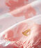 Gemusterter Baby-Spieler aus Satin für Mädchen rosa VIENNE/weiss MULTICO