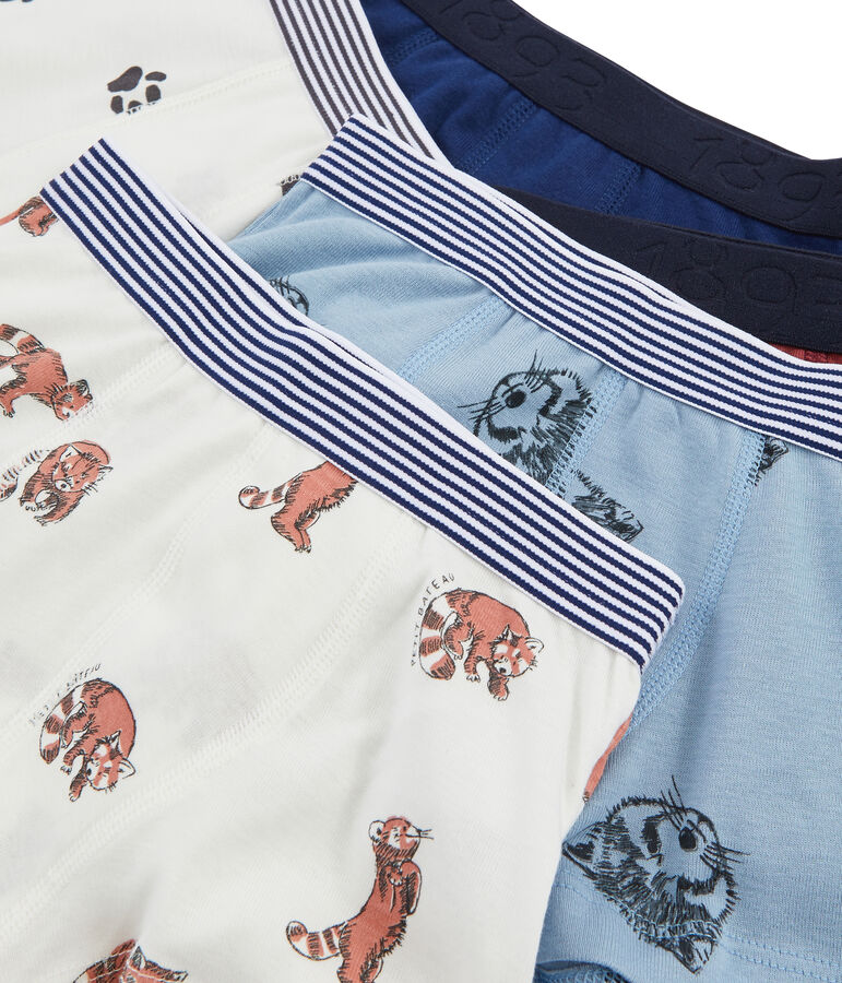 Set mit 5 Boxershorts f&uuml;r kleine Jungen vielfarbig