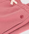 Kinder-Jogginghose aus Molton für Mädchen rosa ROSEWOOD