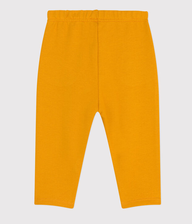 Baby-Hose aus Molton gelb