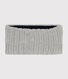 Baby-Schlauchschal aus Strick mit Fleece-Futter