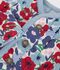 Baby-Jacke aus gesteppter Baumwolle mit Blumenmuster weiss/vielfarbig