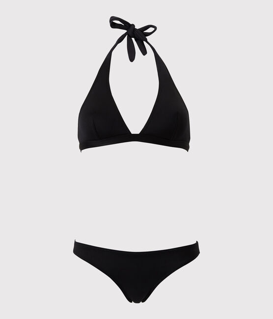 Schwarzer Bikini Petit Bateau