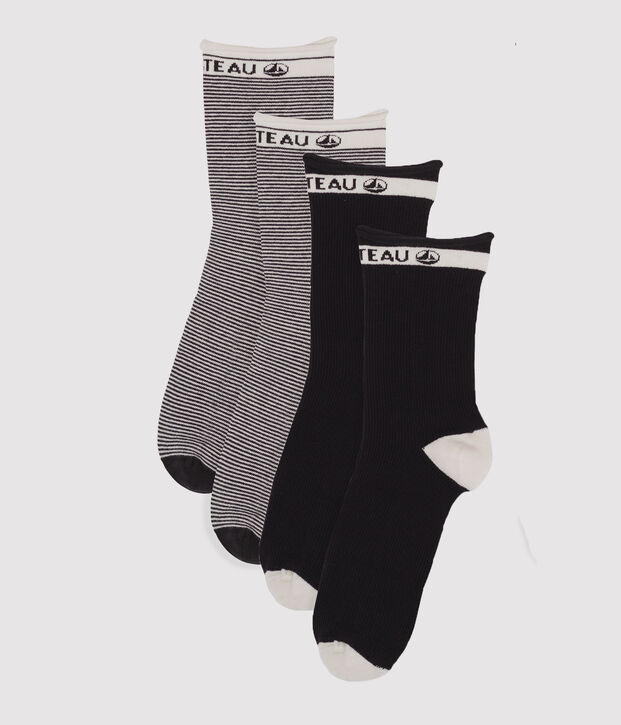 Set aus zwei Paar Damensocken SMOKING
