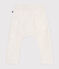Baby-Hose aus weichem und warmen Molton beige MONTELIMAR CHINE