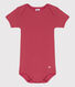 Kurzärmeliger Baby-Body aus Ajour-Strick