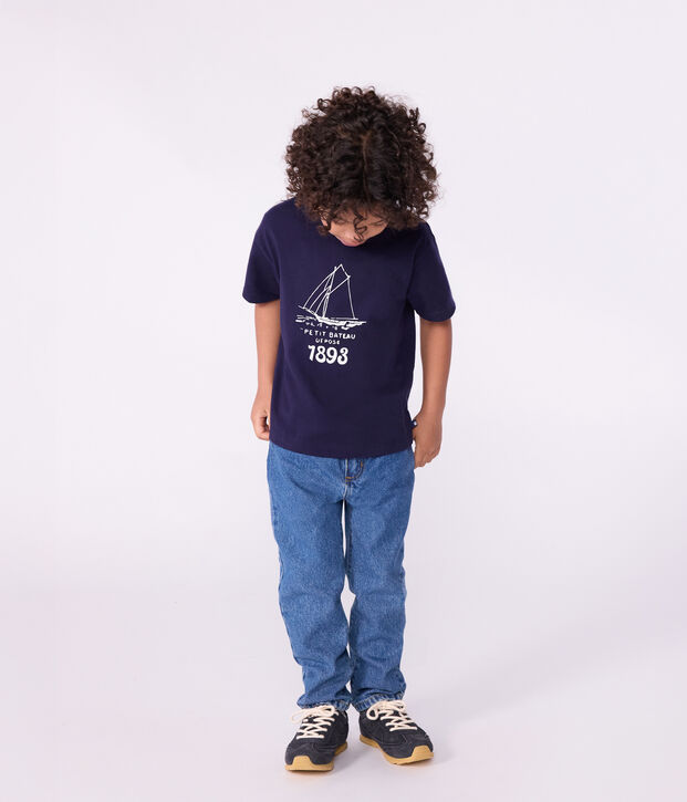Kurz&auml;rmeliges Kinder-T-Shirt mit Muster SOIR