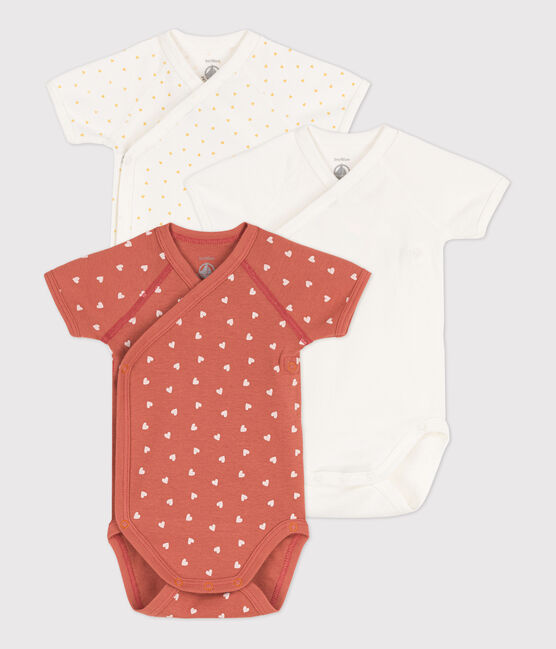 3er-Set kurzärmelige Baby-Bodys aus Baumwolle variante 2