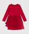 Kinder Kleid aus schwerem Jersey und Tüll für Mädchen COULIS