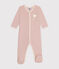Baby-Strampler aus Baumwolle rosa SALINE