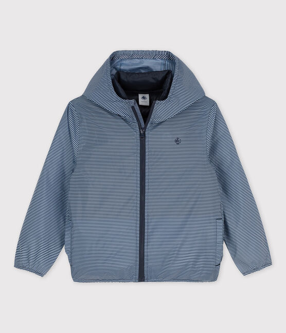 3-in-1-Kinder-Windjacke Mädchen – Jungen blau SMOKING