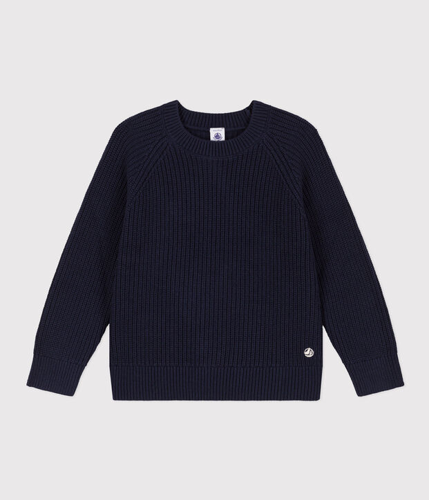 Kinderpullover aus Wolle und Baumwolle f&uuml;r Jungen SMOKING