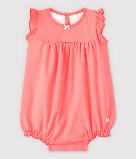 Baby-Einteiler aus Bio-Baumwolle mit Pepsi-Motiv orange PEACHY