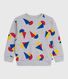 Kinder-Sweatshirt aus bedruckter Baumwolle