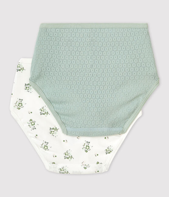 2er-Set Taillenslips aus Baumwolle für Damen variante 1