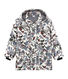 Gemusterte Regenjacke Mädchen
