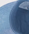 Baby-Schirmmütze aus himmelblauem Denim blau DENIM CLAIR