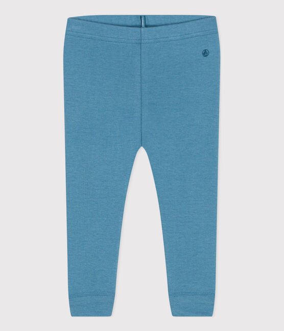 Baby-Leggings aus Baumwolle blau POLOCHON